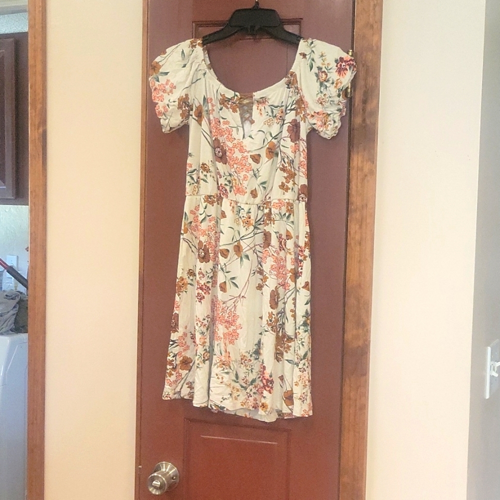 Parc & Lex  boho chic floral dress